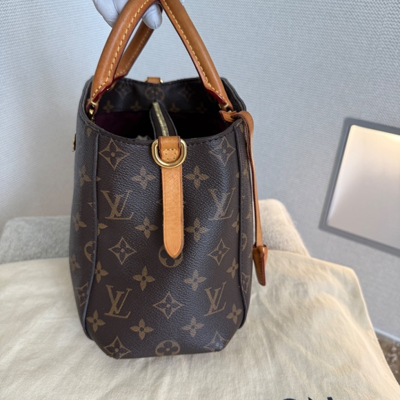 LOUIS VUITTON MONOGRAM MONTAIGNE BB CROSS BODY HANDBAG - Picture 7 of 12